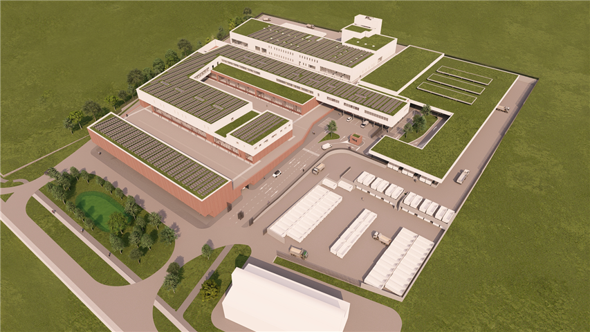 Lamesch Construction of the new waste, reuse and recycling centre in Luxembourg ...